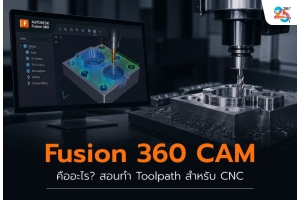 Fusion 360 CAM คืออะไร? คู่มือใช้งาน Autodesk Fusion สำหรับเครื่อง CNC ตั้งแต่เริ่มต้นจนถึงการสร้าง Toolpath