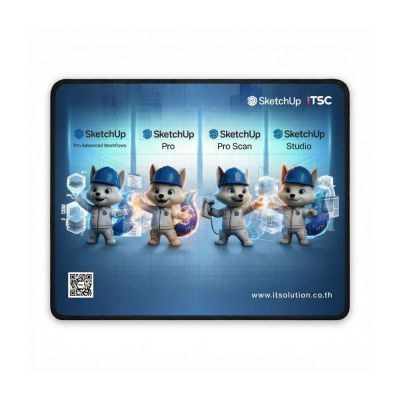 Mouse Pad SIZE M (ITSC SketchUp 4 Software)