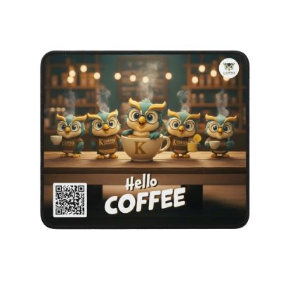Mouse Pad SIZE M (K Coffee Hello COFFEE)