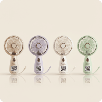 พัดลมพกพา Portable Fan (Collection Alicia)