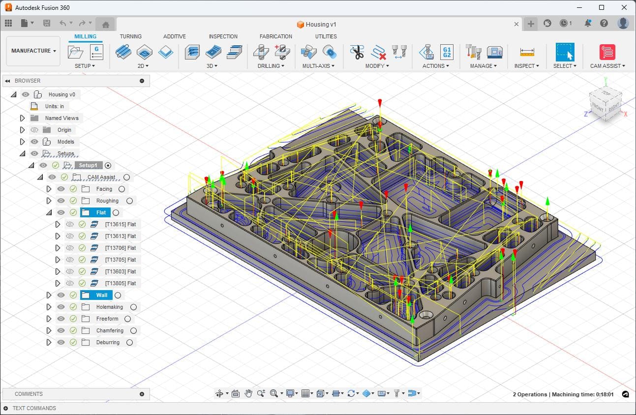 Autodesk Fusion CAD CAM