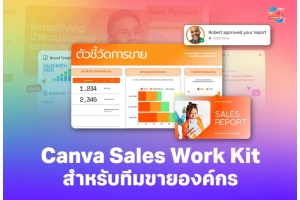 Canva Sales Work Kit ชุดเครื่องมือช่วยทีมขายนำเสนอได้มืออาชีพขึ้น