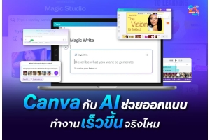 Canva กับ AI ช่วยออกแบบ เครื่องมืออัจฉริยะที่ทำให้งานเร็วขึ้น