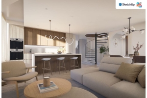 SketchUp ใช้ออกแบบบ้านได้อย่างไร เครื่องมือสำคัญสำหรับการสร้างโมเดลบ้าน 3D