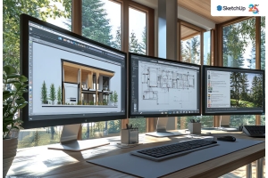 SketchUp ทำงานร่วมกับ AutoCAD อย่างไร เพื่อเพิ่มประสิทธิภาพงานออกแบบ