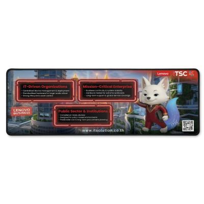 Mouse Pad SIZE L (Collection: ITSC Lenovo) ลาย IT-Driven Organizations