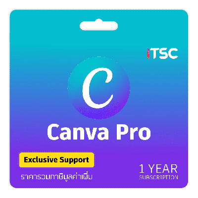 Canva Pro 1 Year Subscription (1 User)