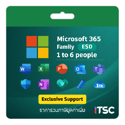 M365 Family Subscr PK Lic 1YR Online APAC EM DwnLd [ESD]