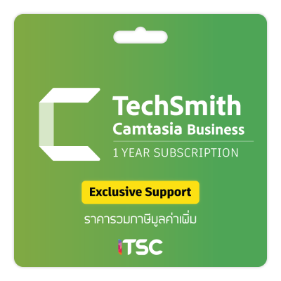 TechSmith Camtasia Business 1 Year Subscription