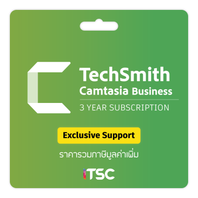 TechSmith Camtasia Business 3 Year Subscription