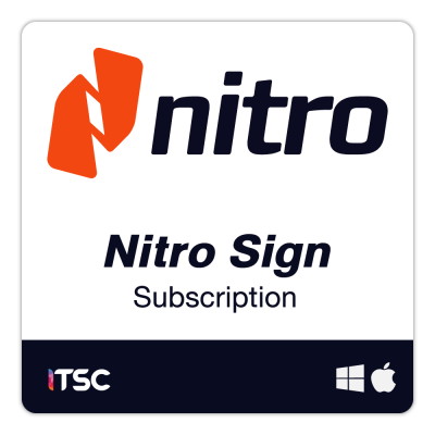 Nitro Sign Subscription