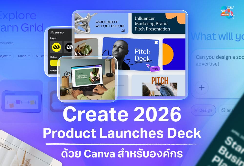 Create 2026 Product Launches Deck ด้วย Canva สำหรับการเปิดตัวสินค้าอย่างมืออาชีพ