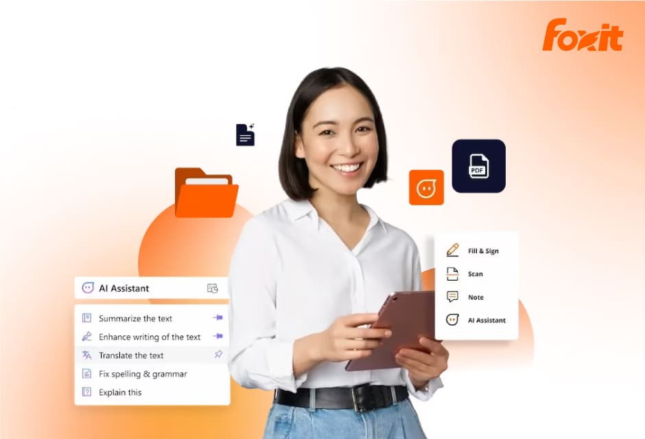 Foxit PDF Editor Subscription ซอฟต์แวร์จัดการ PDF แบบสมัครใช้งานสำหรับธุรกิจยุคใหม่