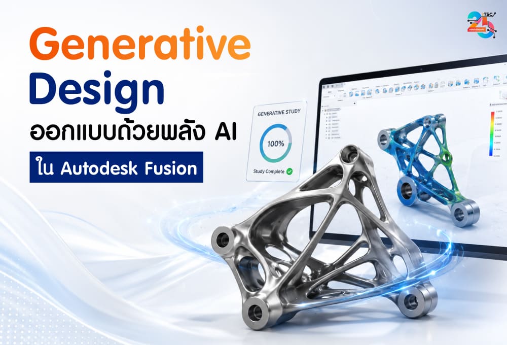 Generative Design ออกแบบด้วยพลัง AI ใน Autodesk Fusion