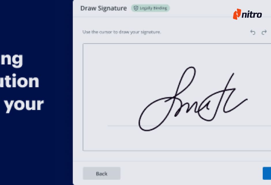 Nitro Sign Subscription เปลี่ยนทุกเอกสารให้อยู่บนดิจิทัลด้วย e-Signature ที่ปลอดภัย