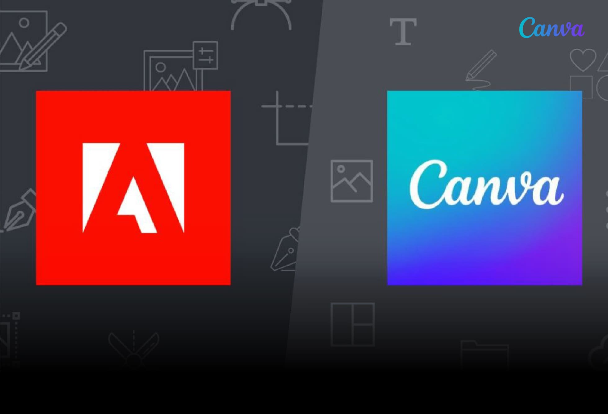 Canva vs Adobe ธุรกิจควรเลือกใช้เครื่องมือออกแบบแบบไหน