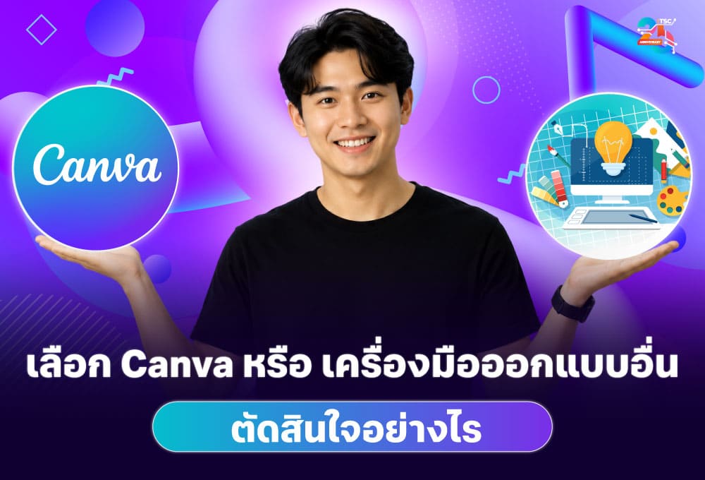 เลือก Canva หรือเครื่องมือออกแบบอื่นดี? แนวทางตัดสินใจแบบเป็นกลาง