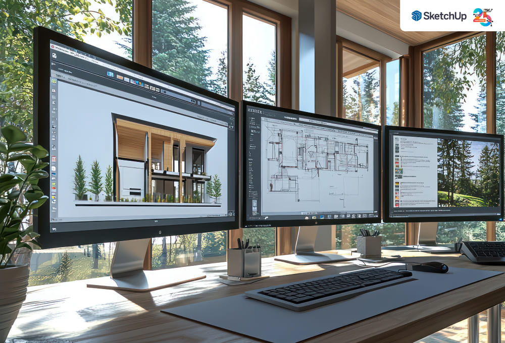 SketchUp ทำงานร่วมกับ AutoCAD อย่างไร เพื่อเพิ่มประสิทธิภาพงานออกแบบ