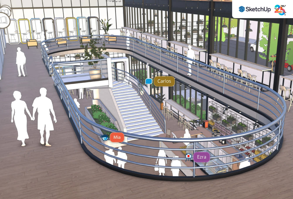 SketchUp สำหรับการนำเสนอผลงาน Architecture ให้ลูกค้าเห็นภาพก่อนสร้างจริง