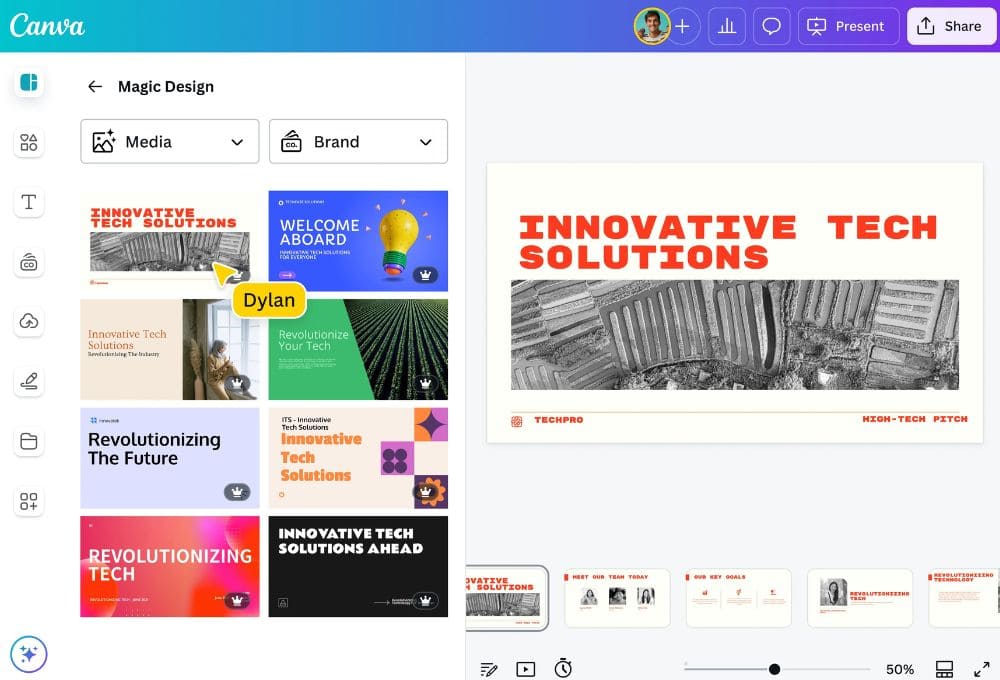Canva AI คืออะไร ใช้สร้างงานออกแบบอัตโนมัติด้วย Magic Studio