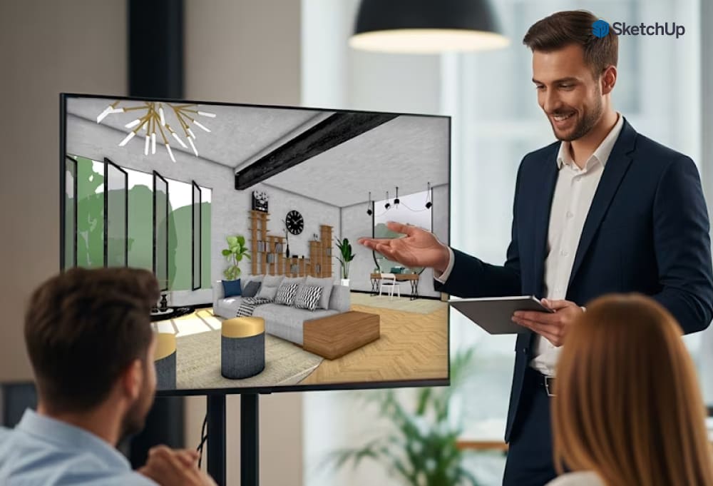 การทำ Render ใน SketchUp ให้สมจริง เพิ่มคุณภาพงานออกแบบ