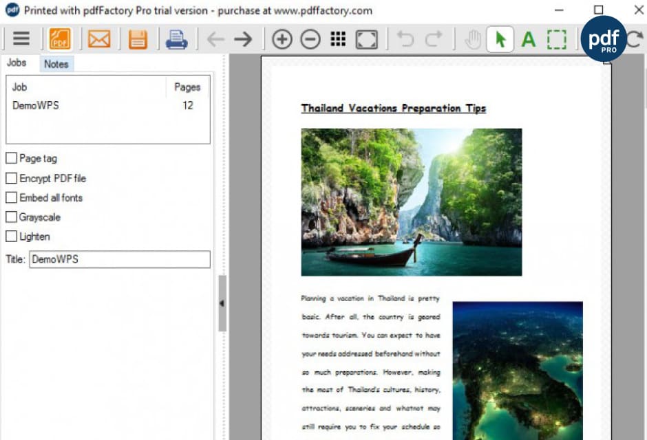 pdfFactory Pro ซอฟต์แวร์สร้าง PDF ระดับมืออาชีพสำหรับองค์กรยุคดิจิทัล