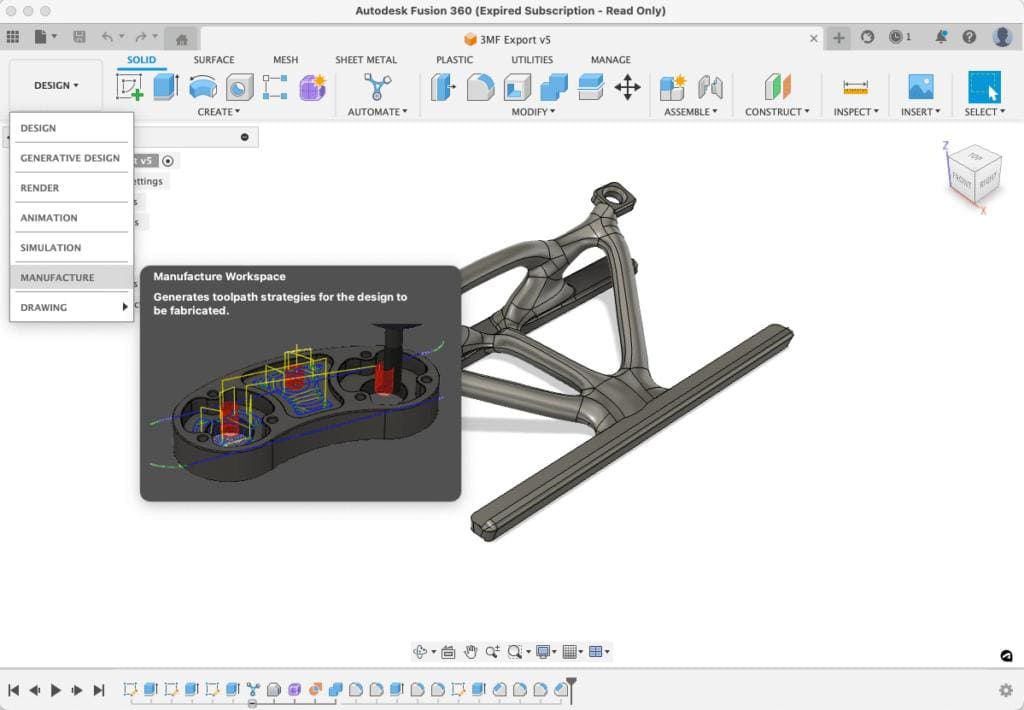Autodesk Fusion CAD CAM
